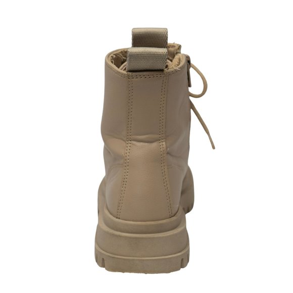 Zara Kids Girl Monochromatic Lug Sole Ankle Boot Combat Boot Bootie Size 2.5 |33 - Picture 9 of 12